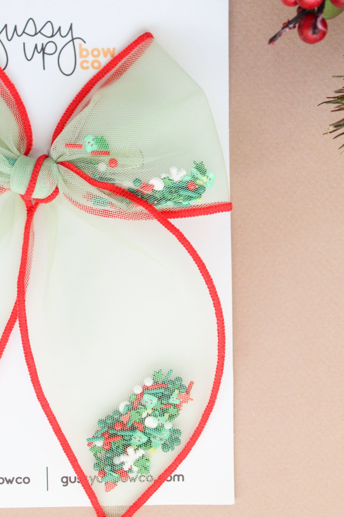 Christmas Tree Lane | Shaker Bow