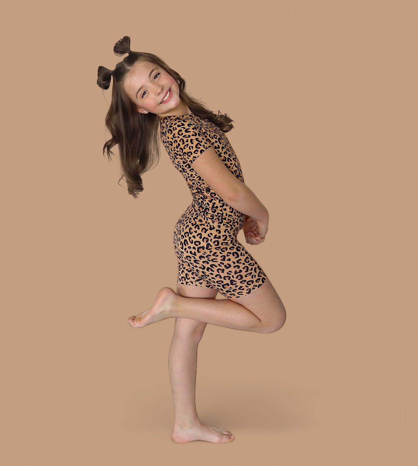 LEOPARD DREAM SHORT SET