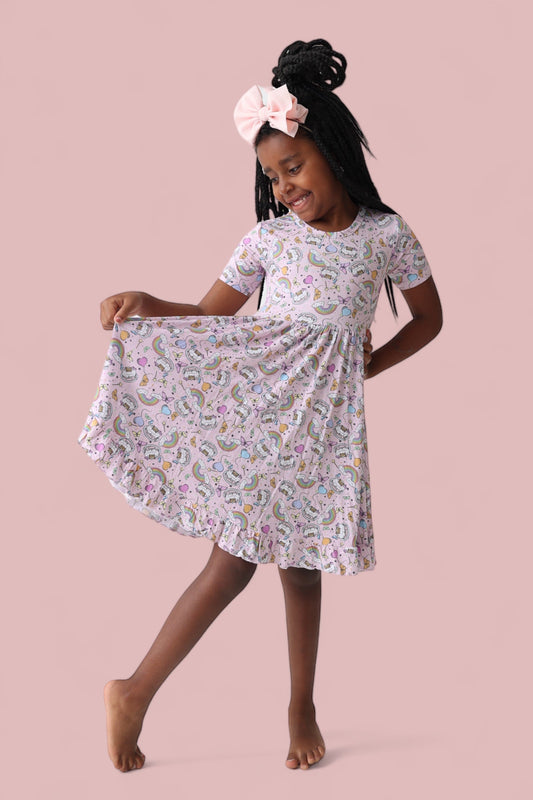 ONCE UPON A BIRTHDAY DREAM RUFFLE DRESS