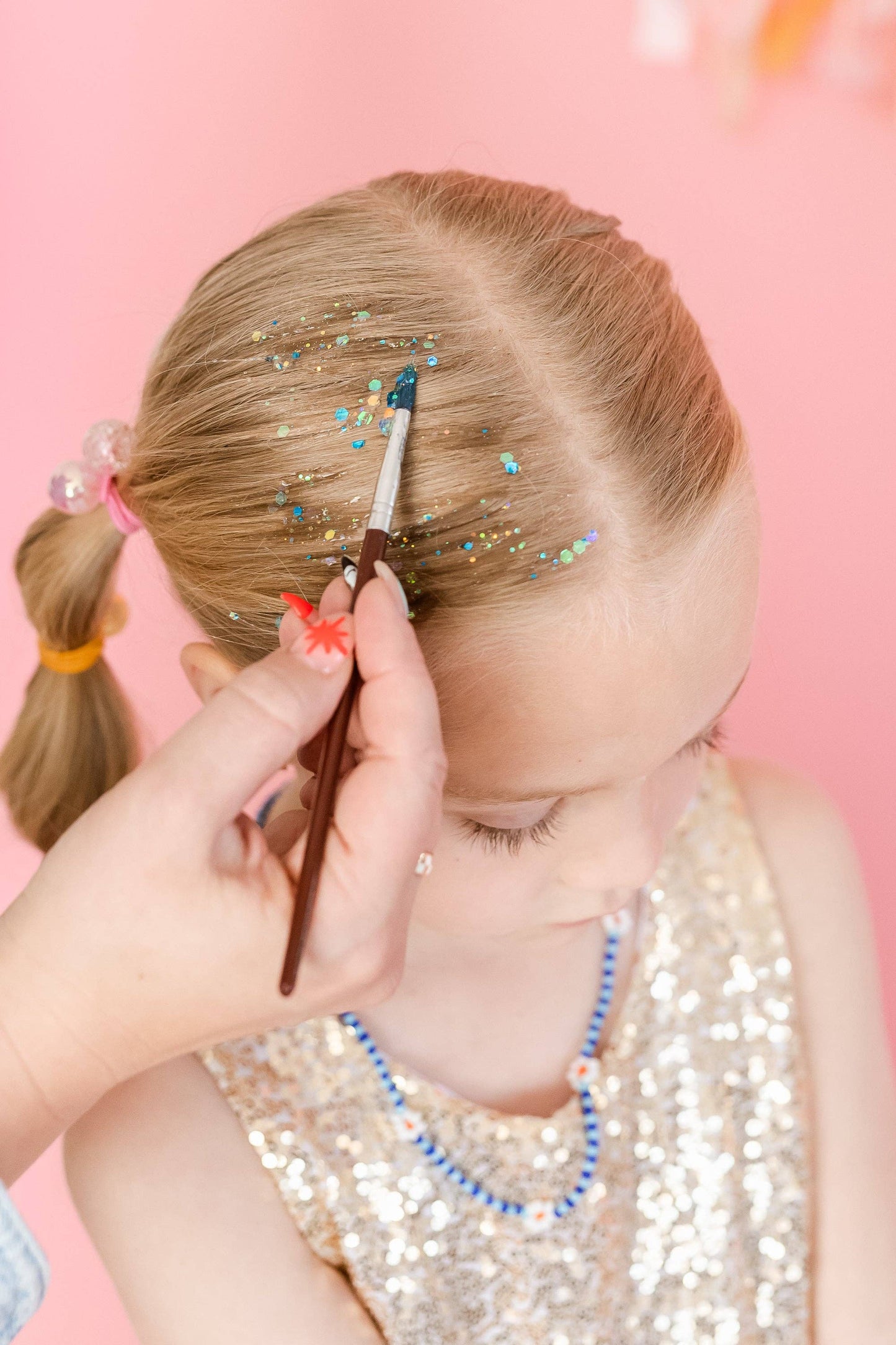 Light Blue Hair Glitter