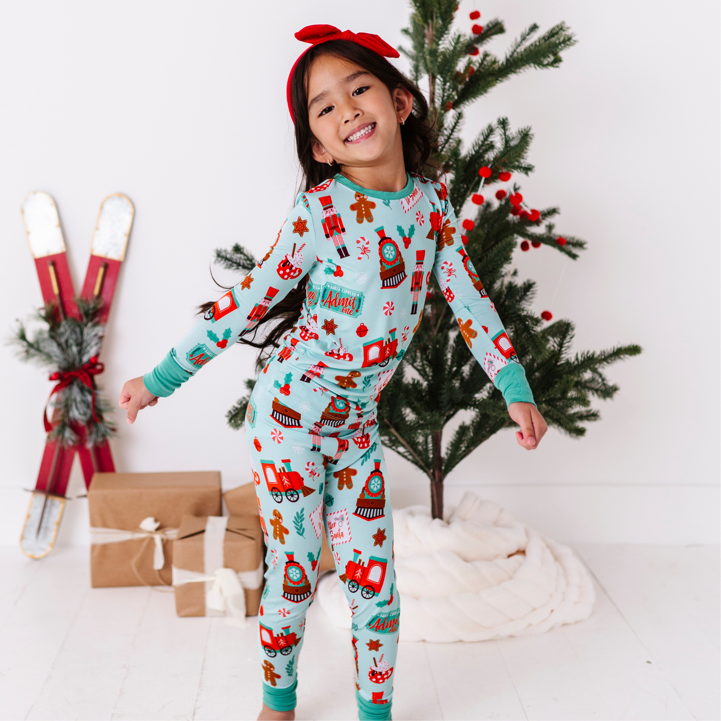Christmas Express Kids Pajamas