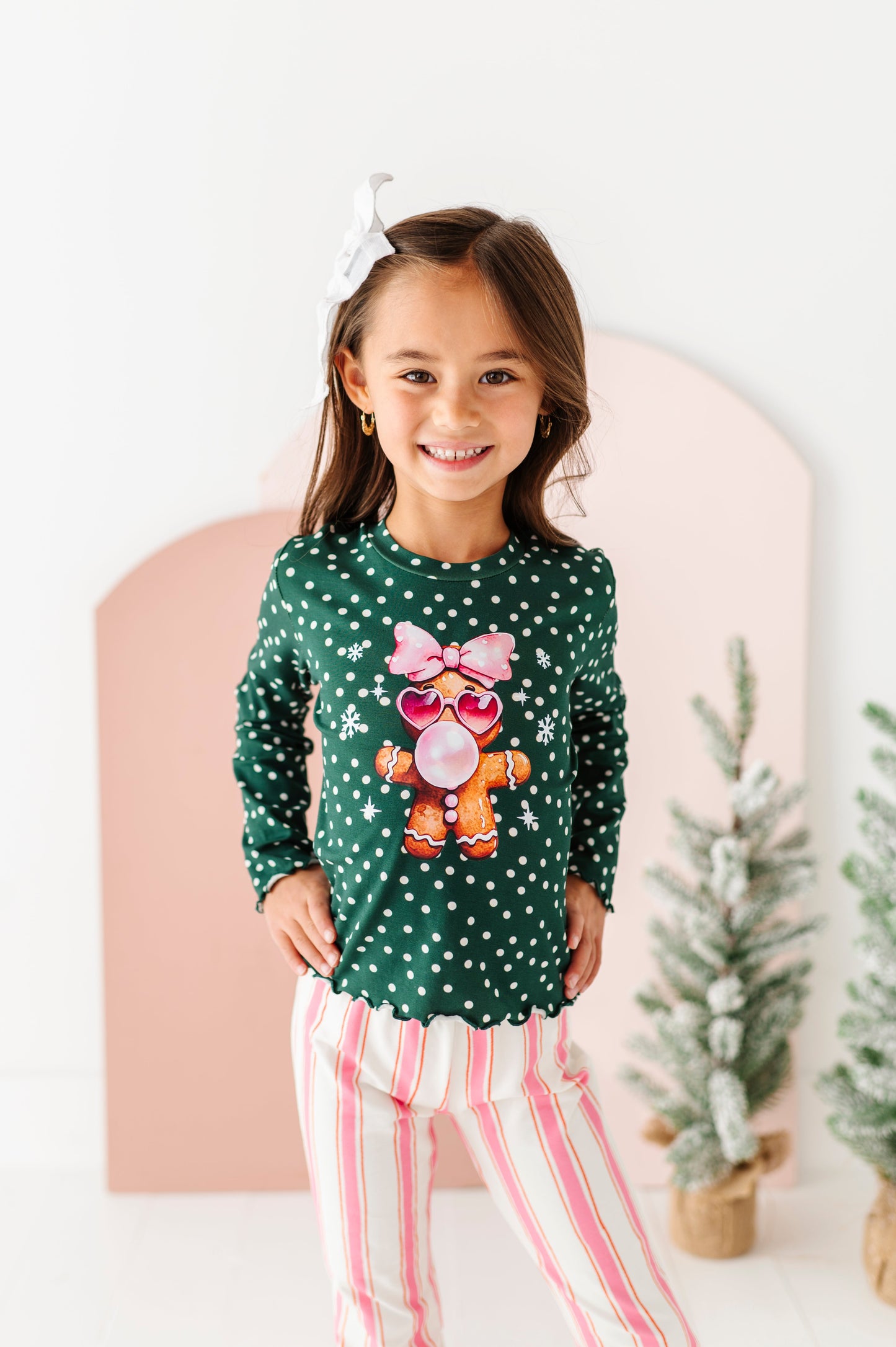 Bubblegum Gingerbread | Bamboo Long Sleeve Shirt