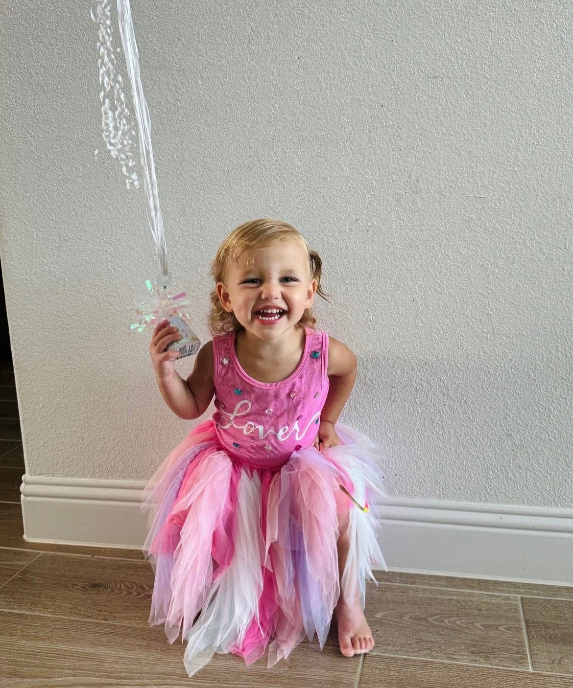 Lover Bejeweled Tulle Dress