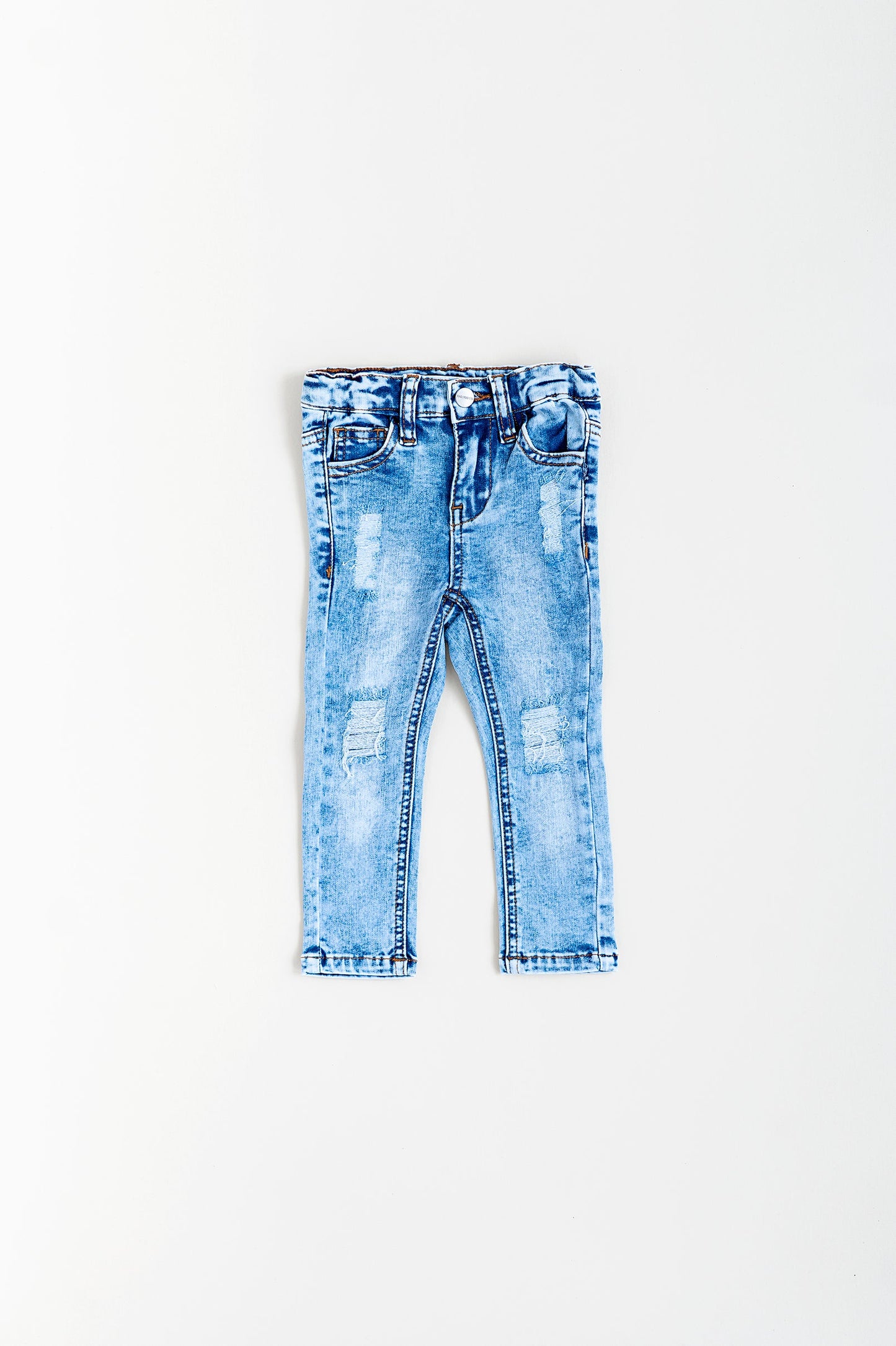 DISTRESSED JEANS - LIGHT WASH