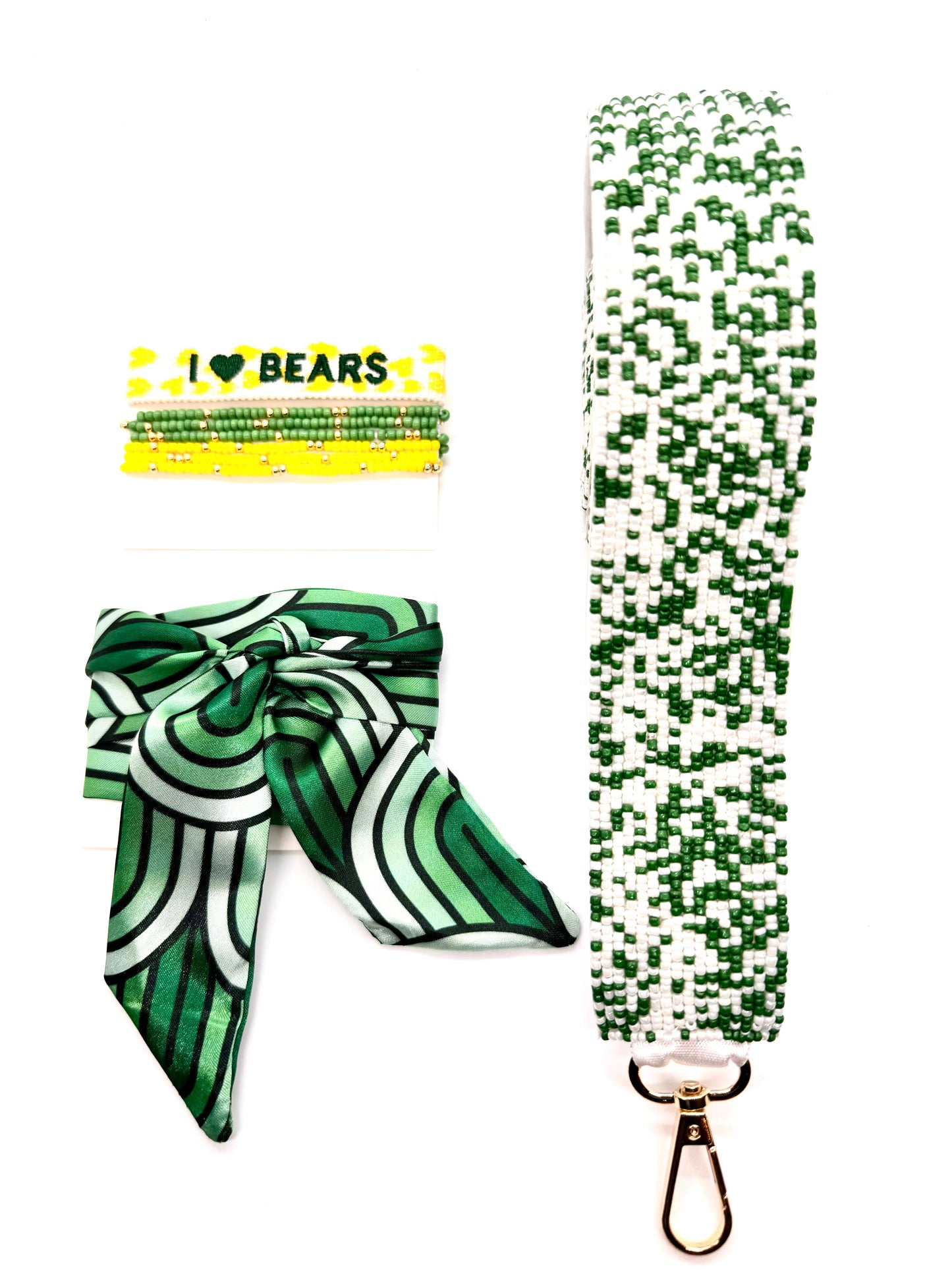 I Love Bears Team Tassel Bracelet