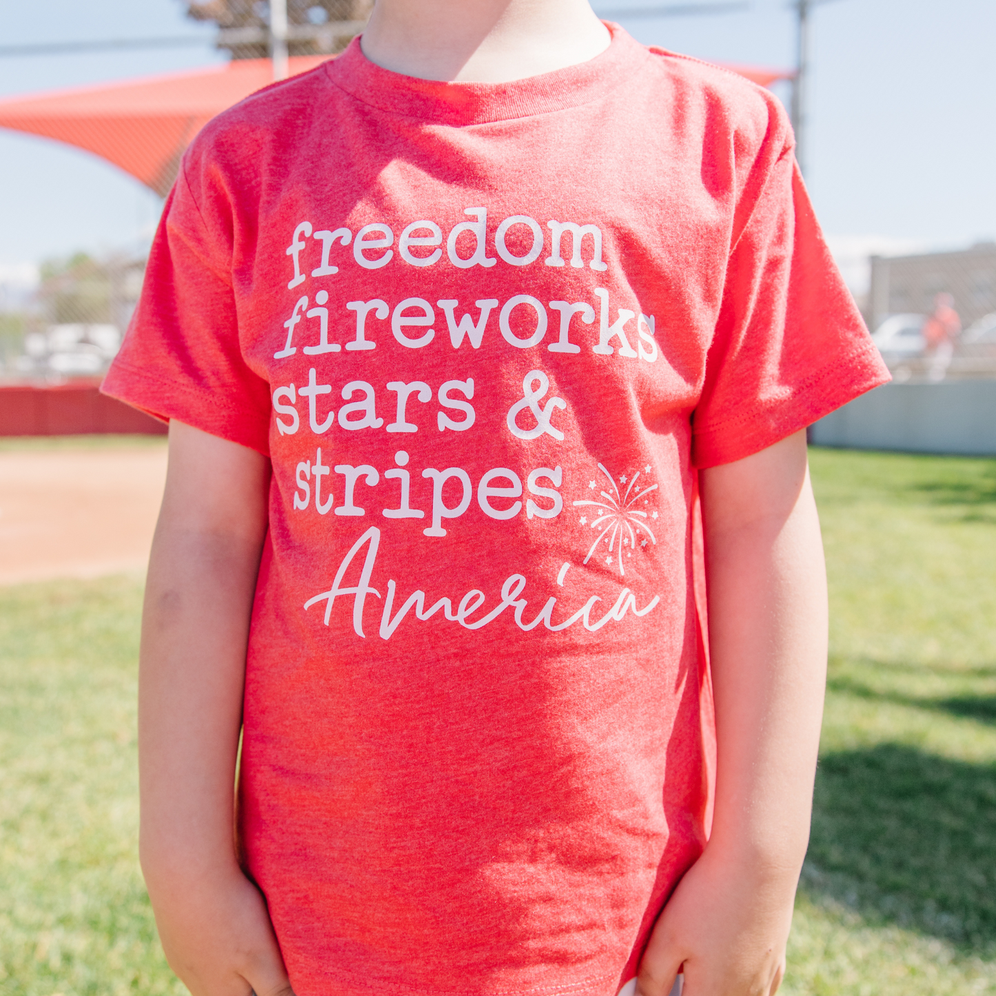 Freedom Firework Stars and Stripes
