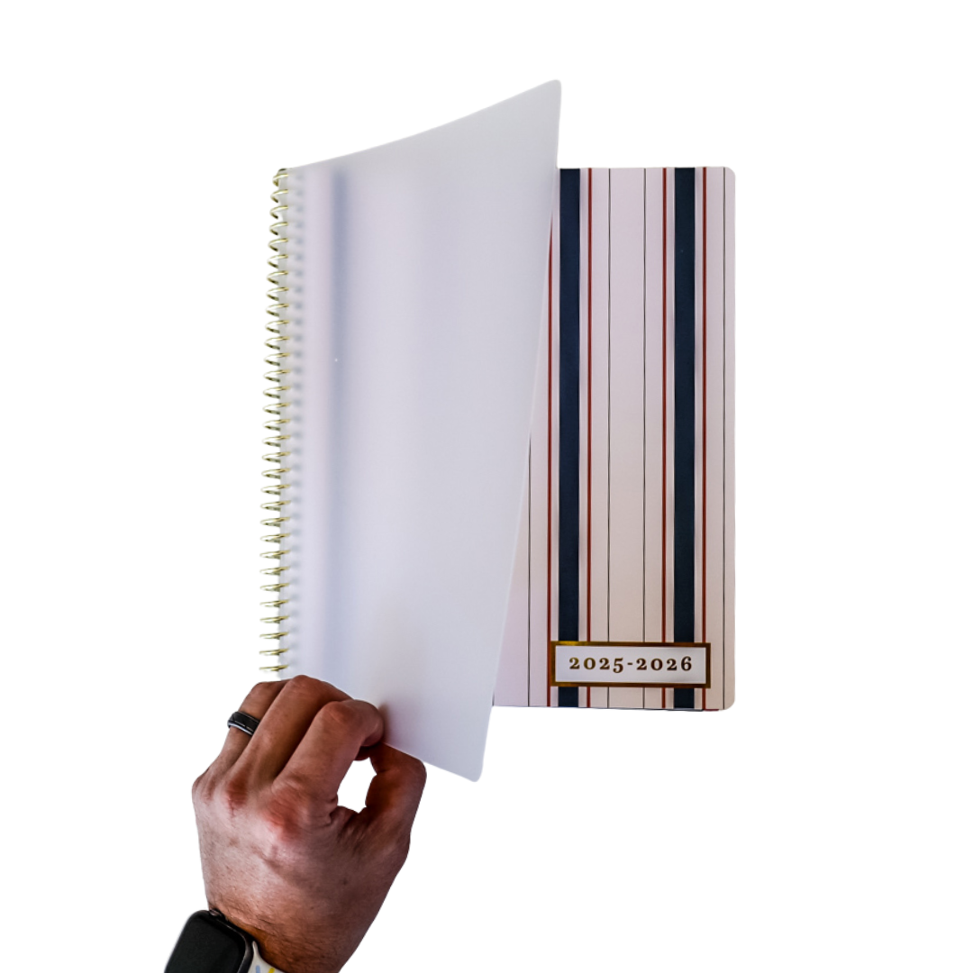 Gimme Stripes Weekly & Monthly Planner by BERTEAU & Co.