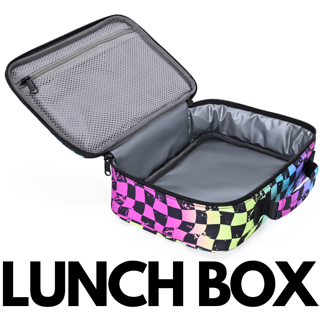 Rainbow Checker Bags