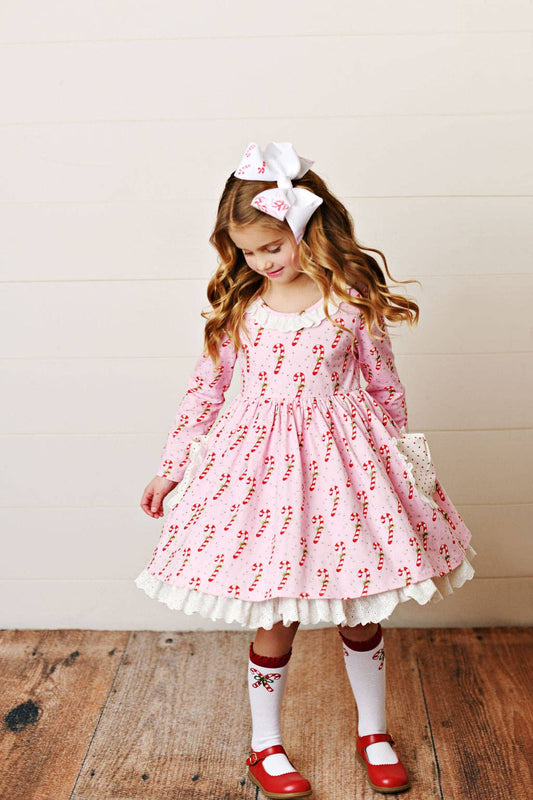Candy Cane Pocket Dress