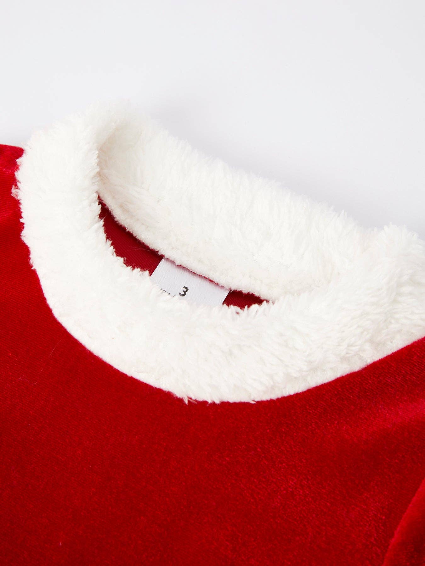 Christmas Red Velvet Dress with hat