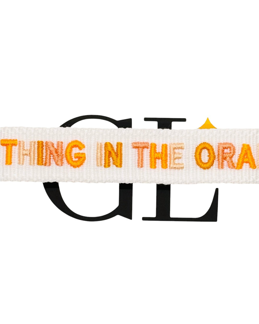 Something In The Orange Team Tassel Bracelet