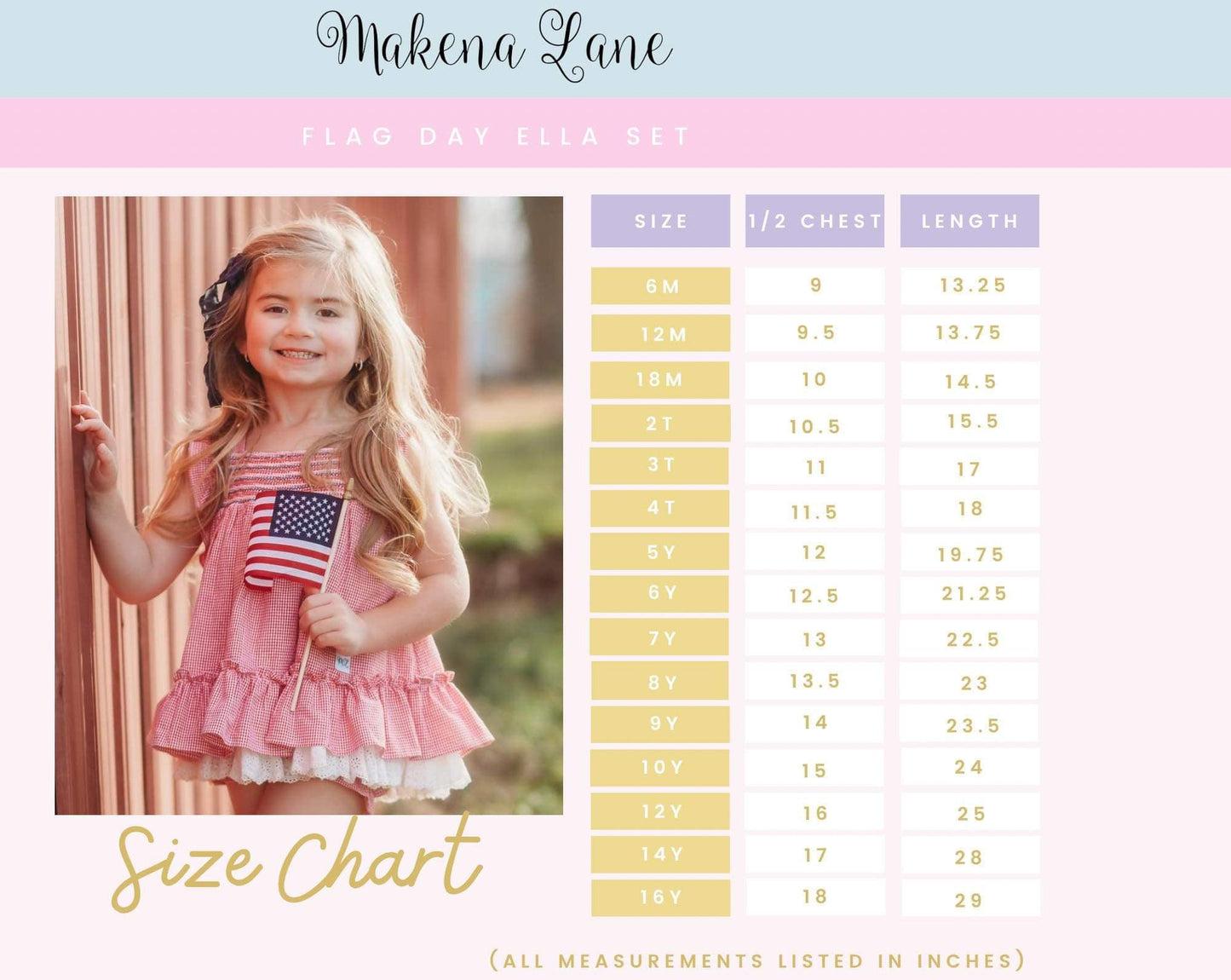 Flag Day Ella Set