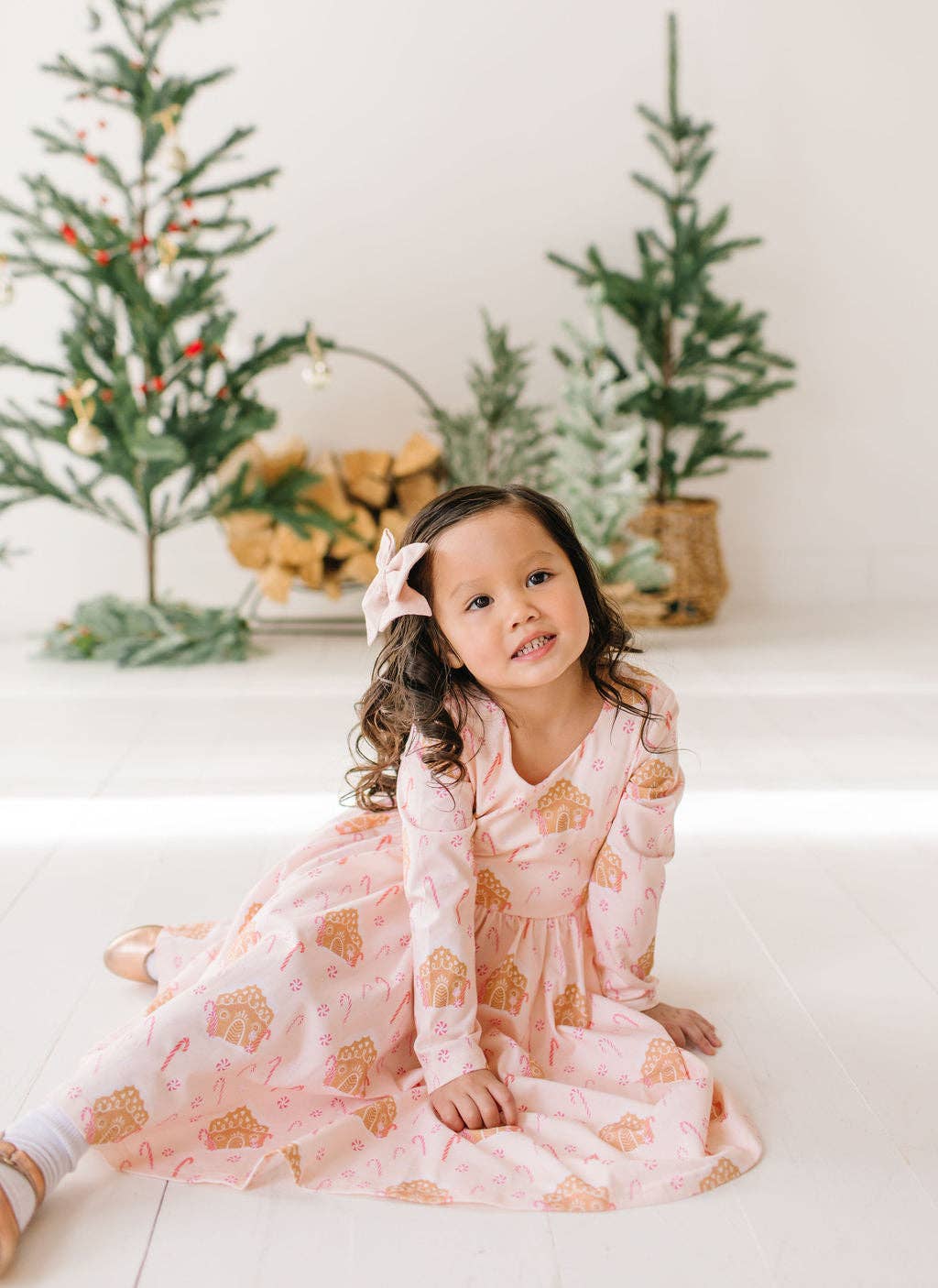Gingerbread Pocket Twirl Dress