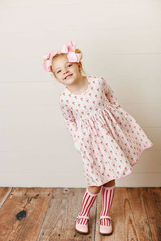 Candy Cane Twirl Dress