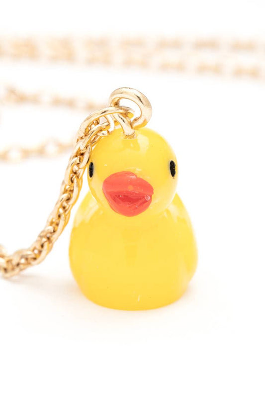 Iconic Duckling Pendant Necklace Set