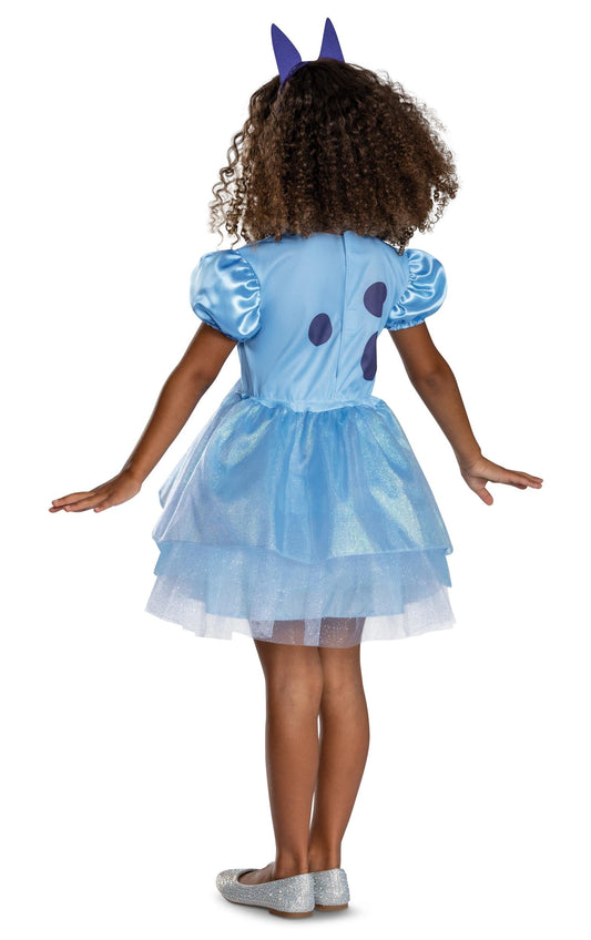 Bluey Dress Classic Toddler Kids Costume Small 4-6