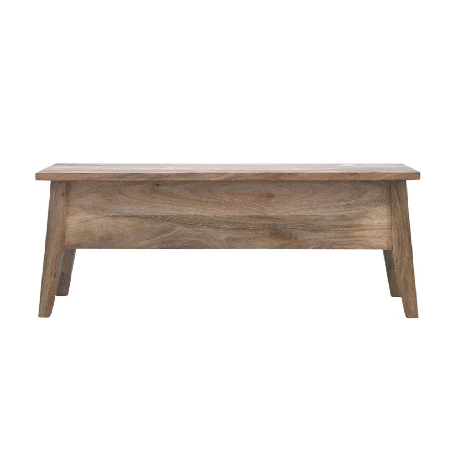 Solid Wood Lid Up Storage Bench