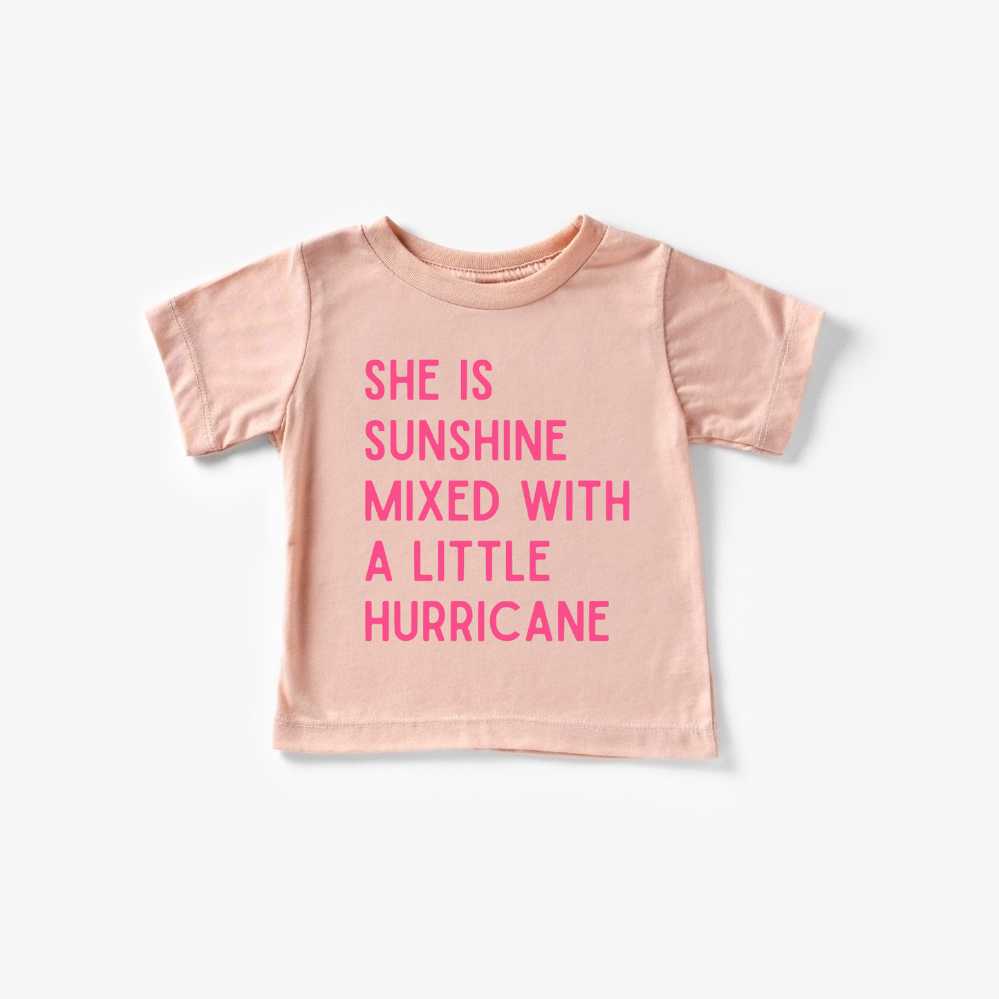 She is Sunshine Mixed with a little Hurricane