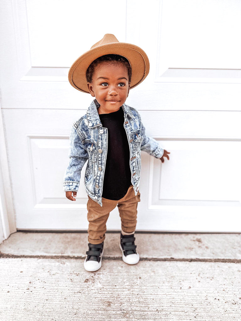 DISTRESSED DENIM JACKET