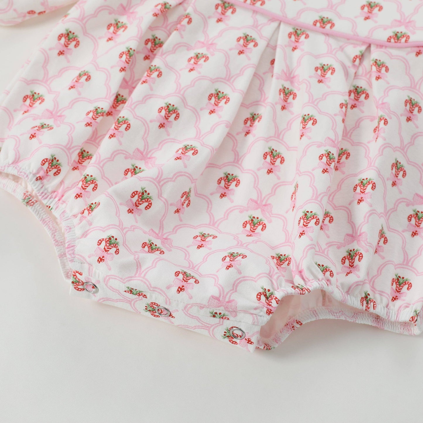 Candy Cane Bubble Onesie