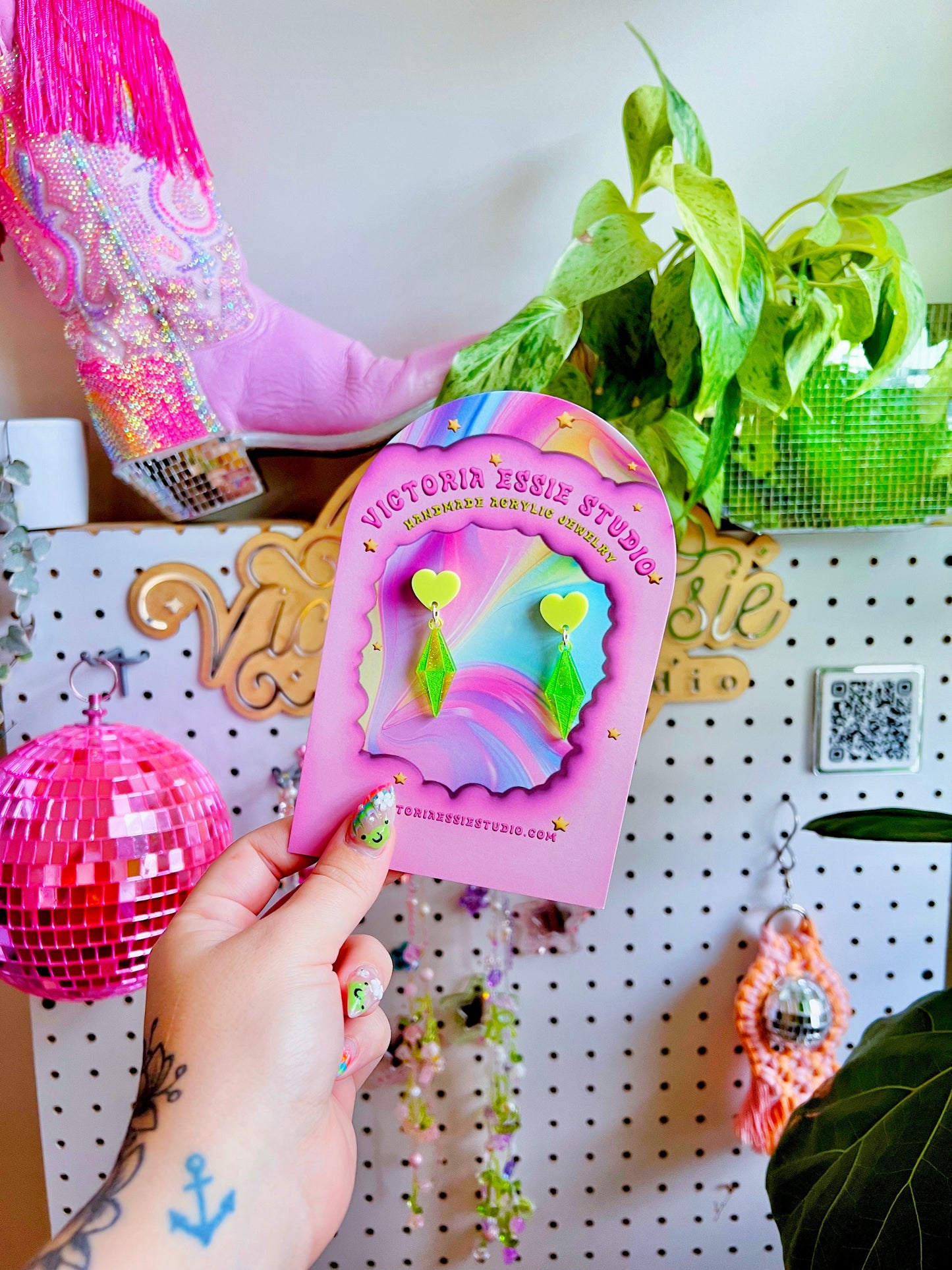 Plumblob Sim Earrings