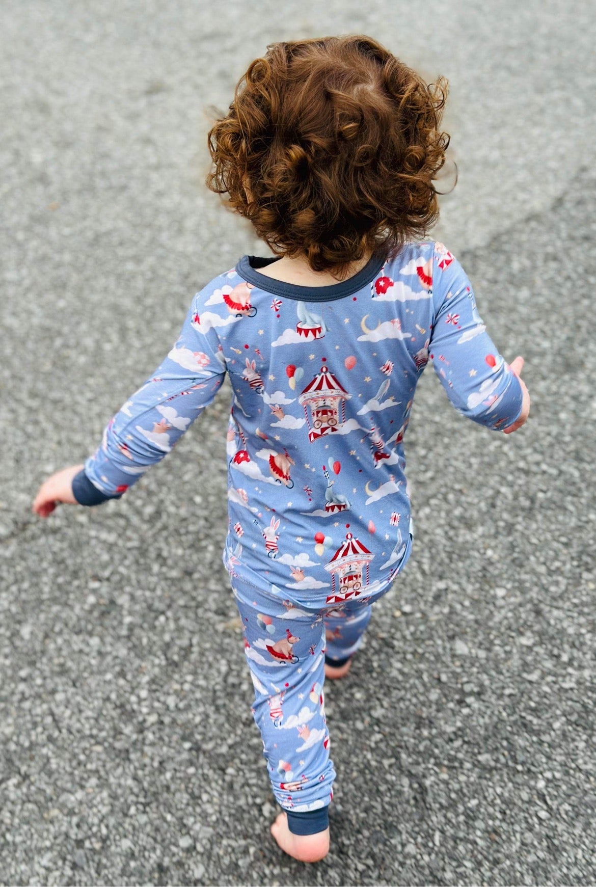 Big Top Bed Time Long Sleeve PJ