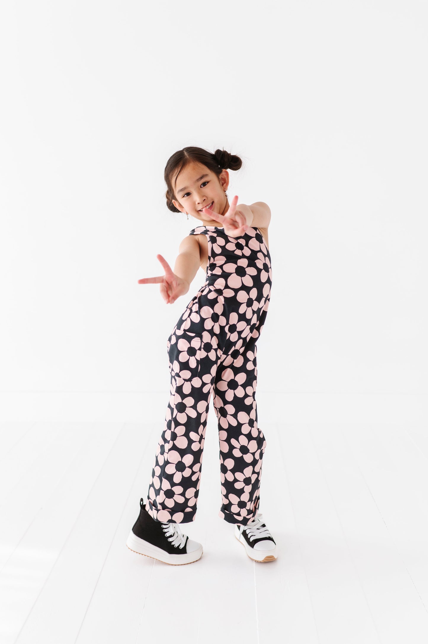 Retro Daisy | Twist Back Romper