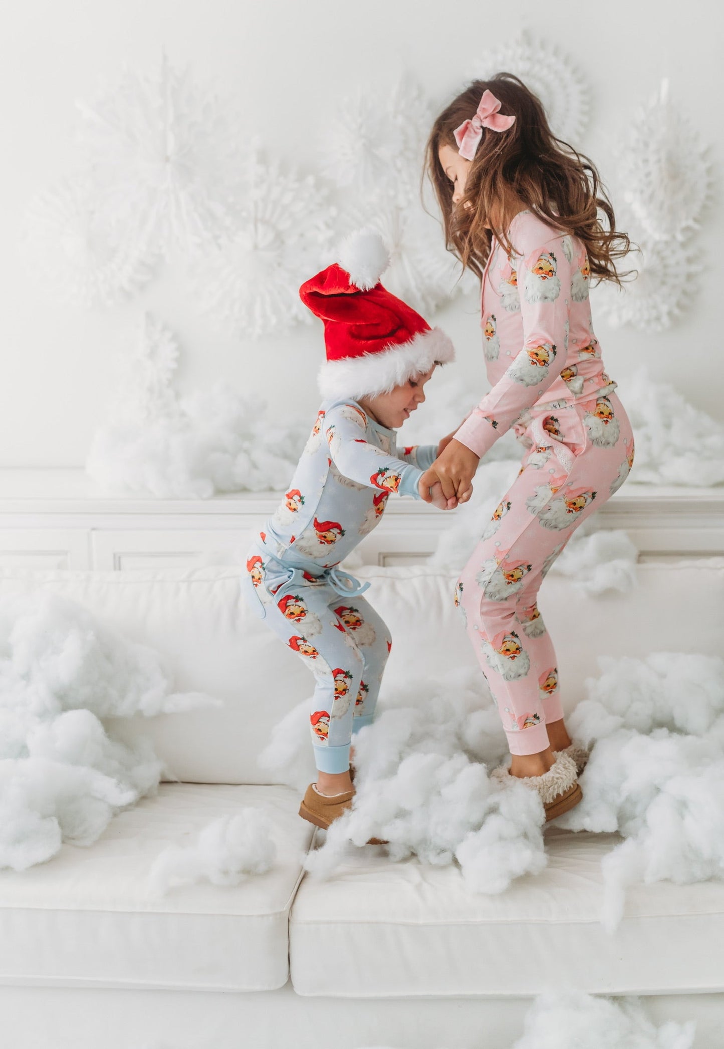 *PREORDER* Blue Vintage Santa Comfort Set
