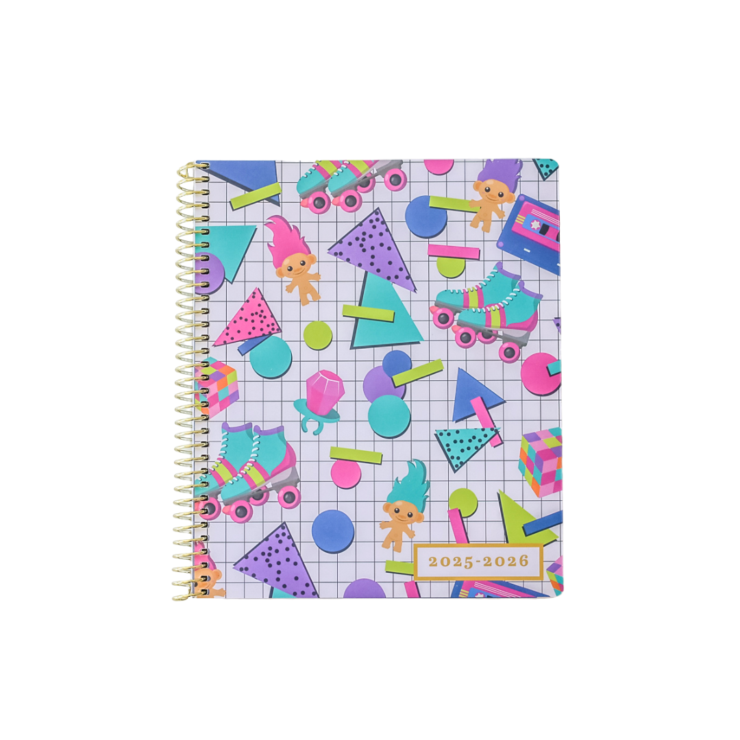 Throwback Retro Rewind - Weekly & Monthly Planner by BERTEAU & Co.