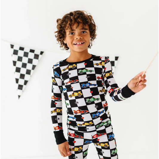 Racecar Kids Pajamas