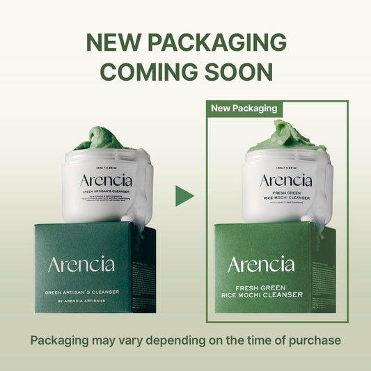 Arencia Fresh Green Rich Mochi Cleanser