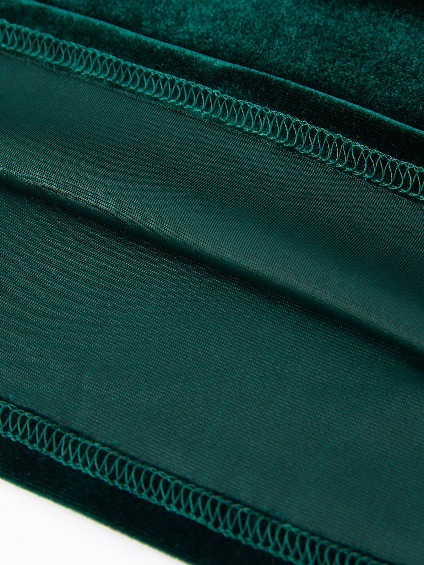 Dark Green Velvet Dress