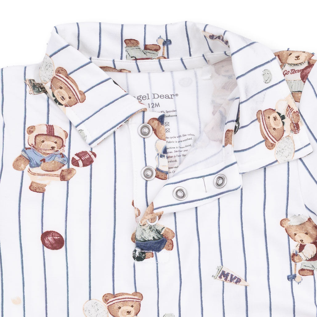 Mixed Sports Bears - Polo Long Sleeve Shirt