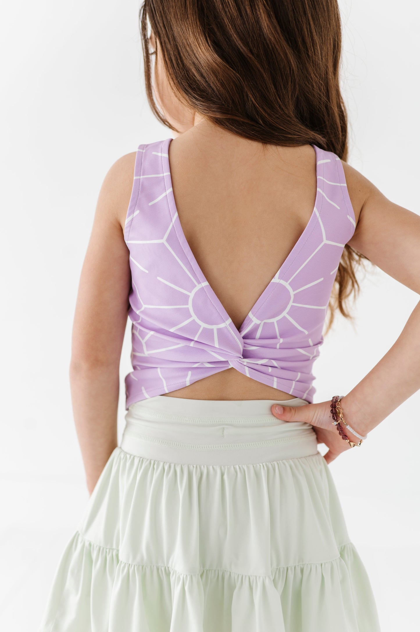 Violet Suns | Twisty Back Tank