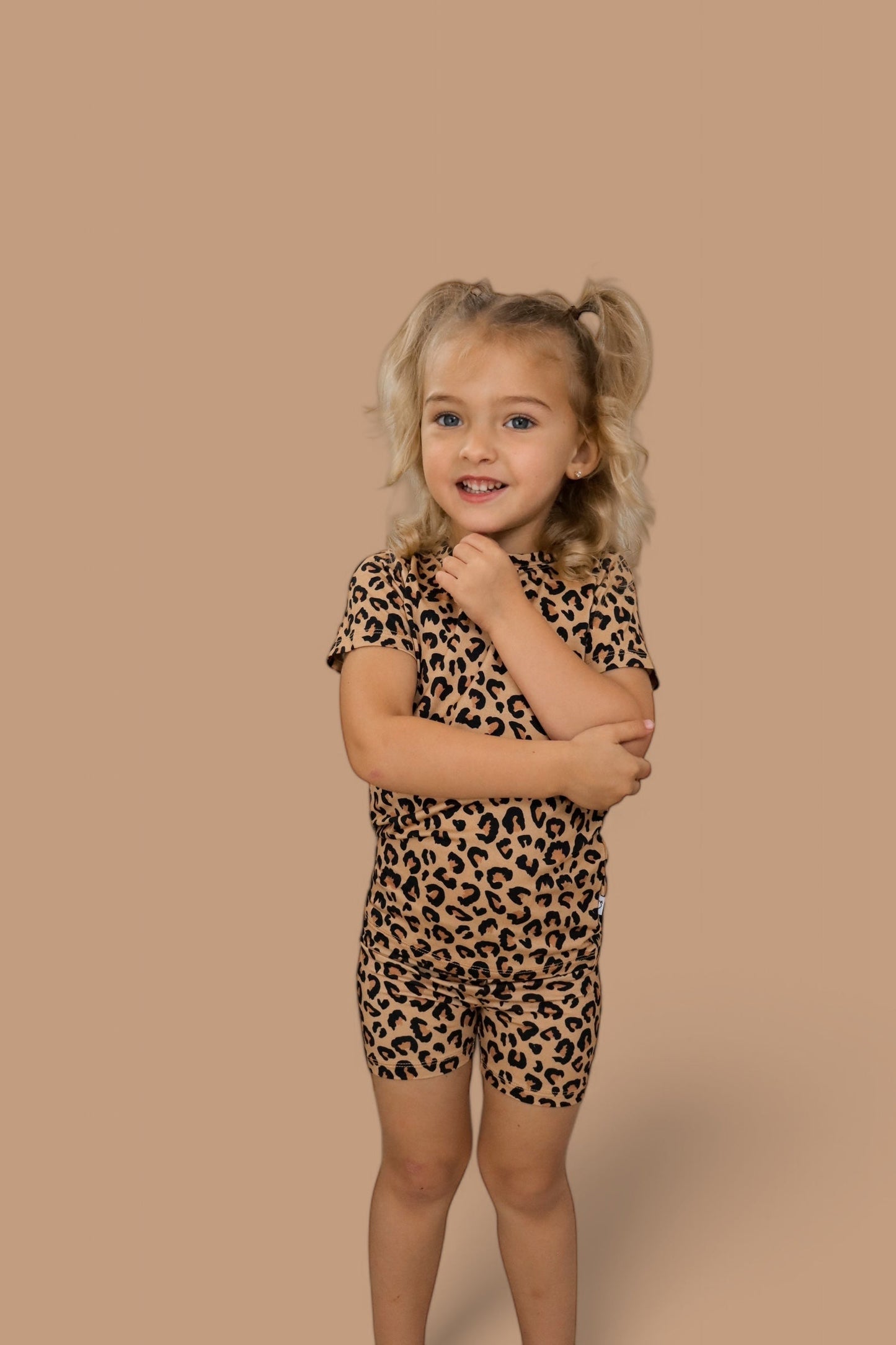 LEOPARD DREAM SHORT SET