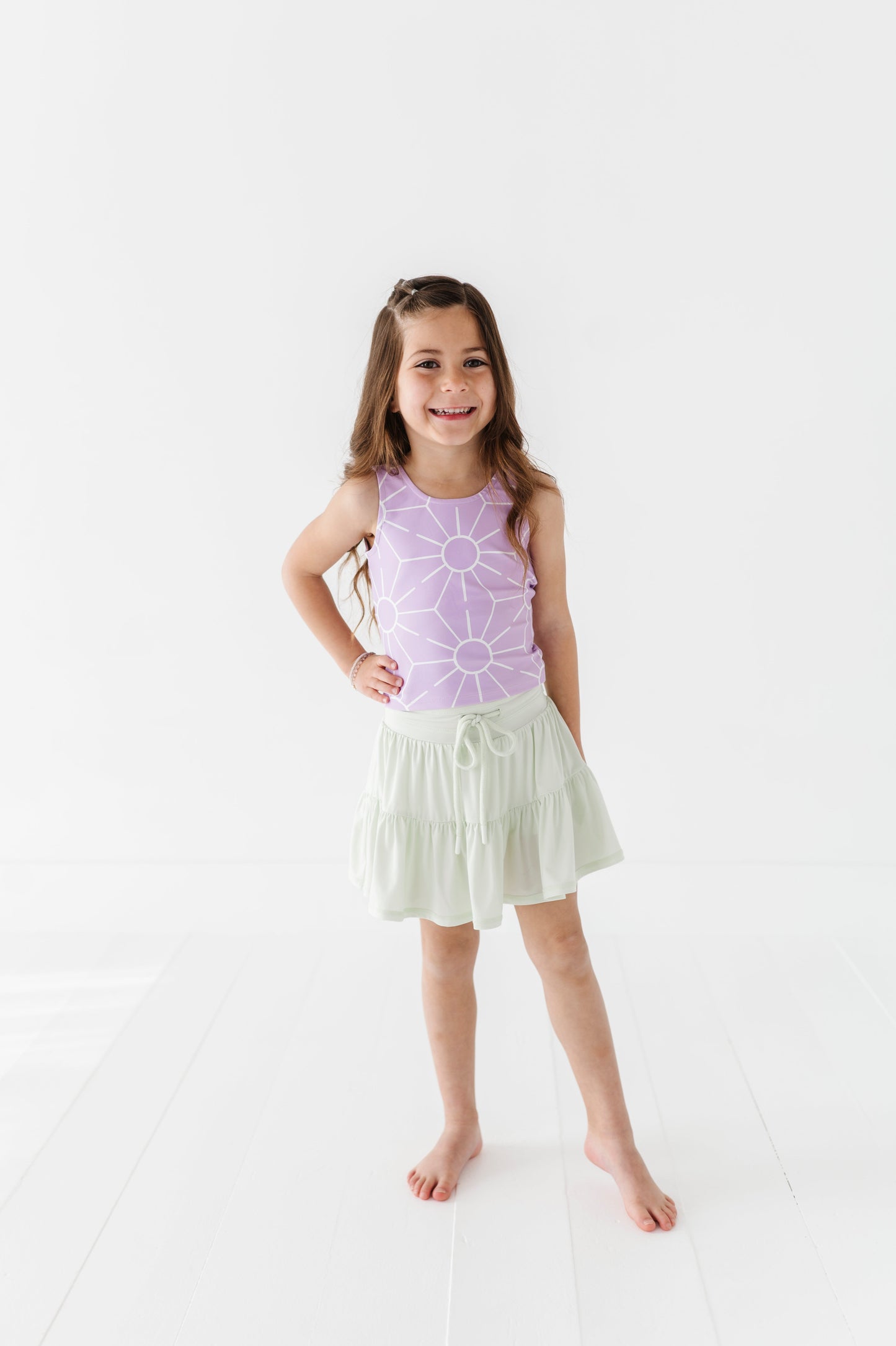 Violet Suns | Twisty Back Tank
