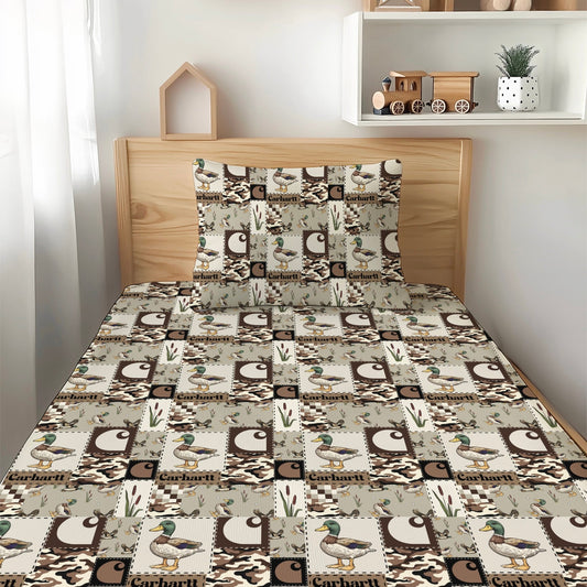 Duckling Dude Twin Sheet & Pillow Case