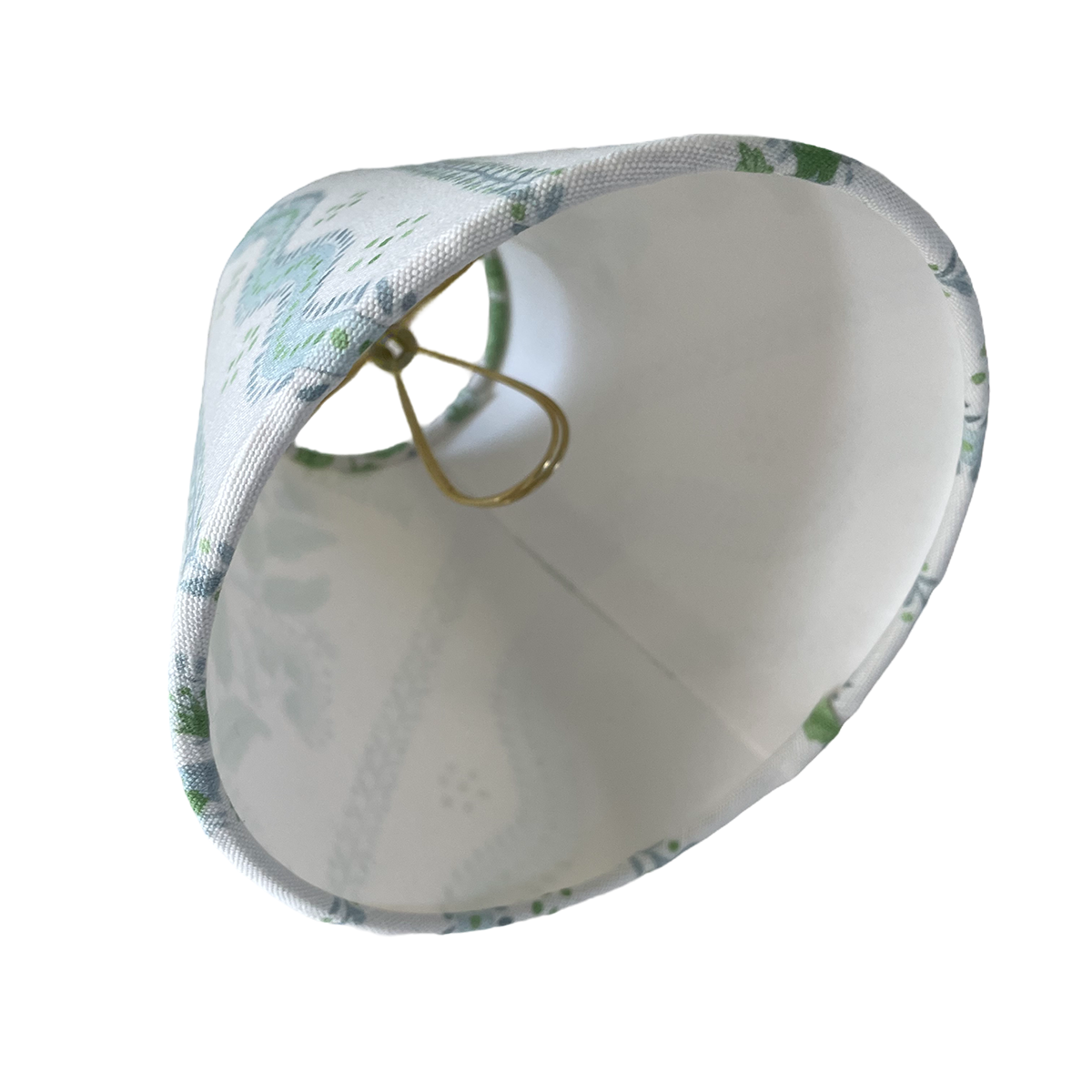 Blue Floral Chandelier Lampshade