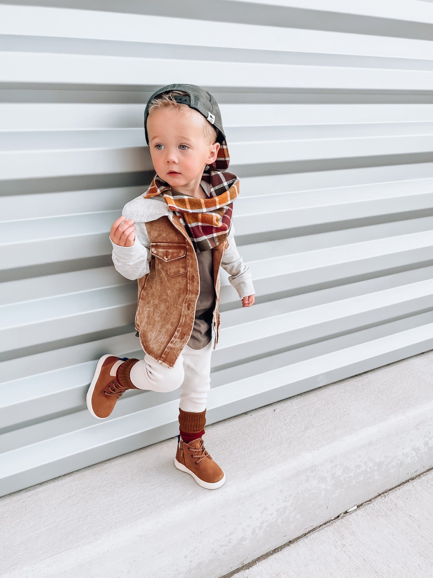 Maroon boot sock