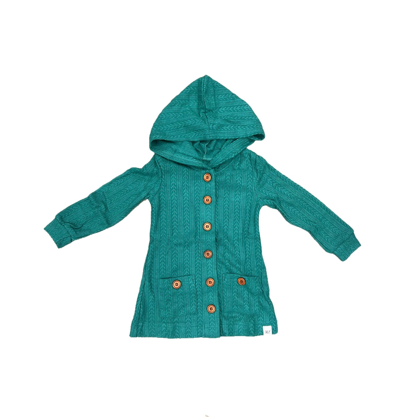 ML Signature Cardigan (red or green, kid & adult)