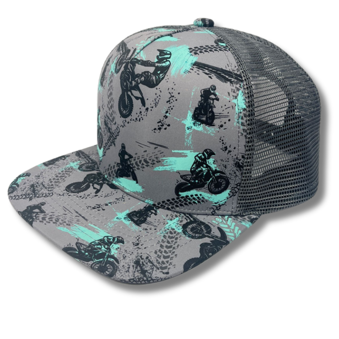 Track Thrasher Snapback Hat