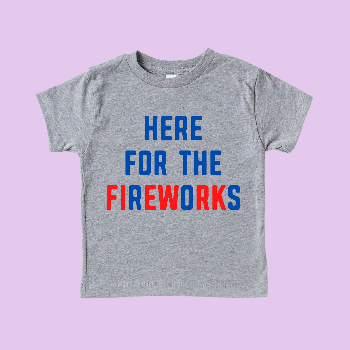Here for the Fire Works
