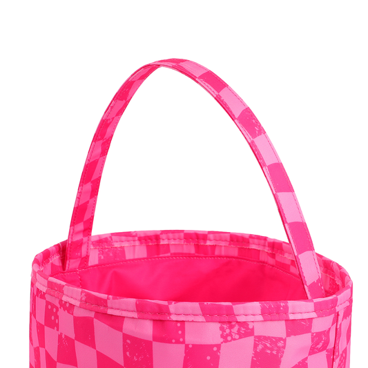 Speedy Pink Fabric Basket
