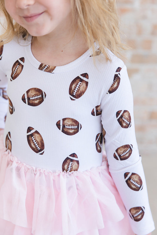 Football (ribbed) - Tutu Dress