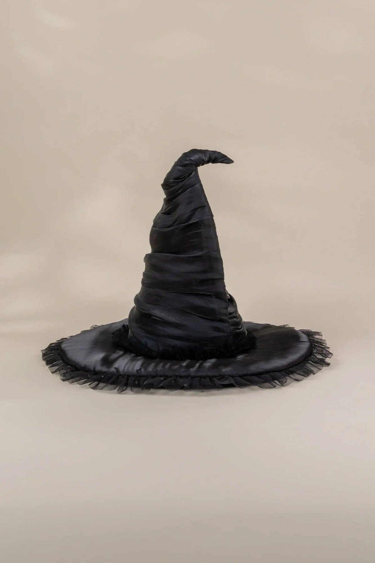 Role Play Dress-Up Black Witch Hat