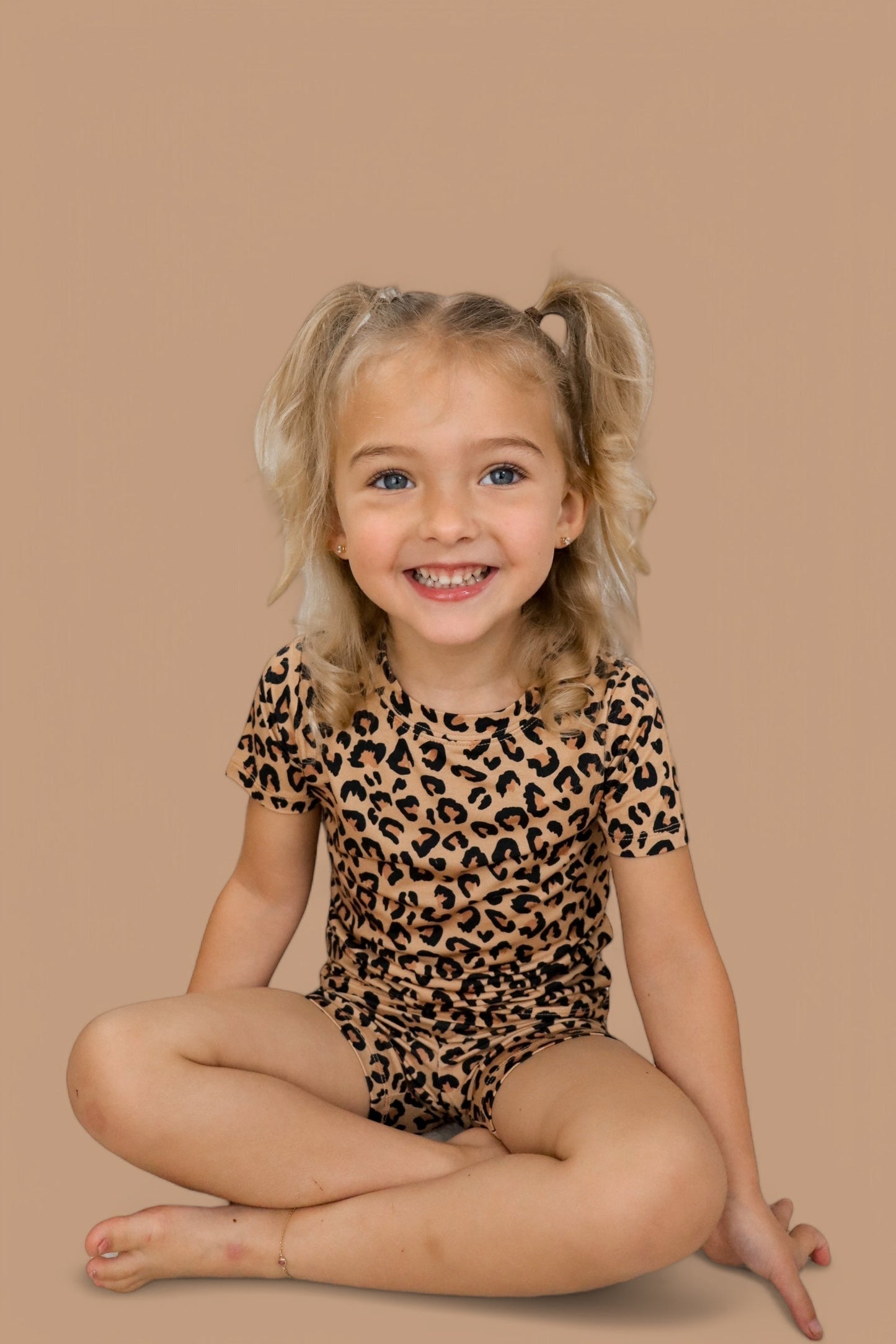LEOPARD DREAM SHORT SET