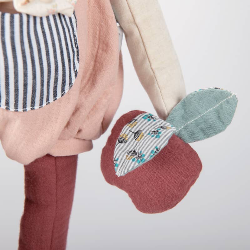 Lune the Rabbit - Stuffed Activity Toy - Moulin Roty