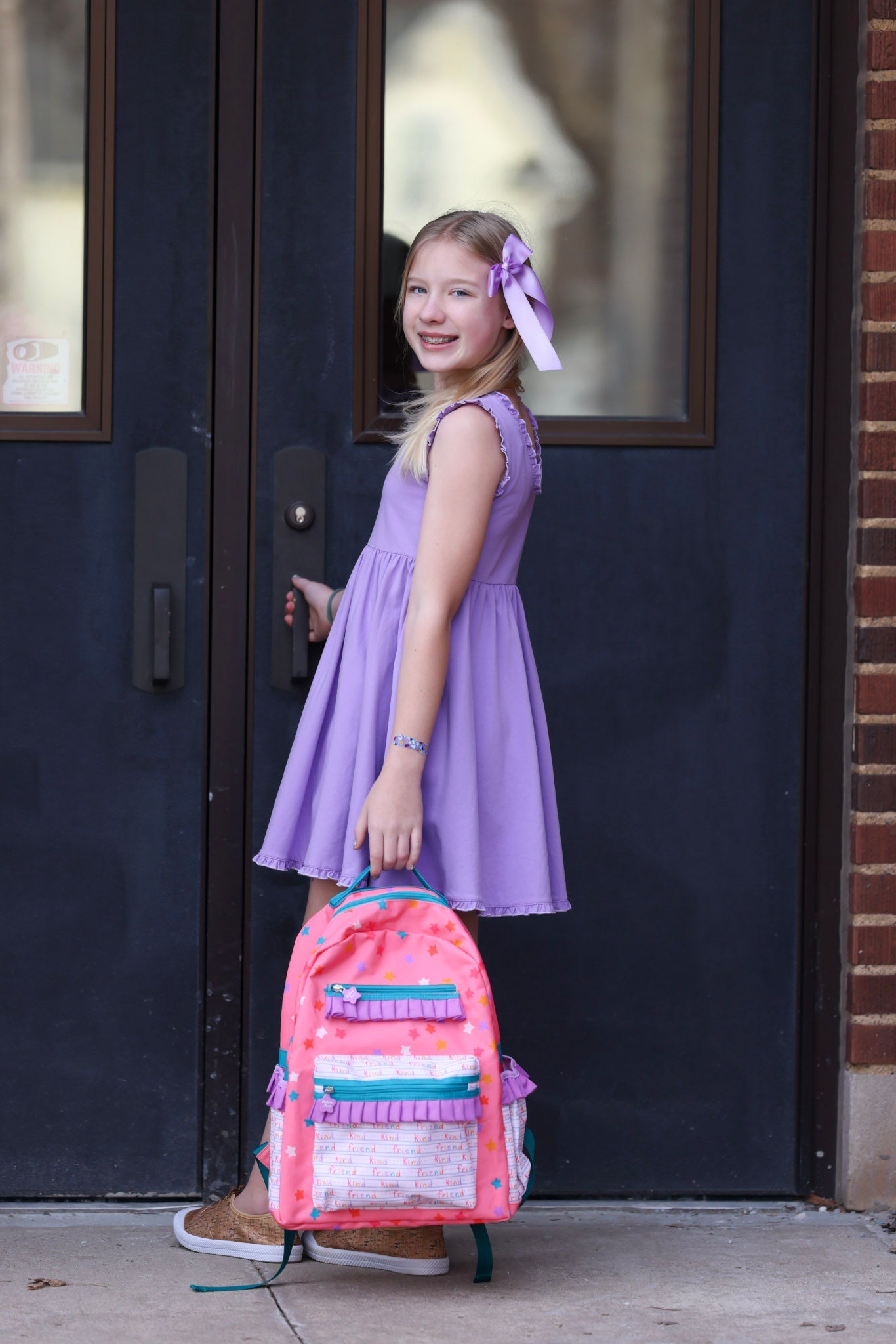 Purple Adele Dress Kind Friend