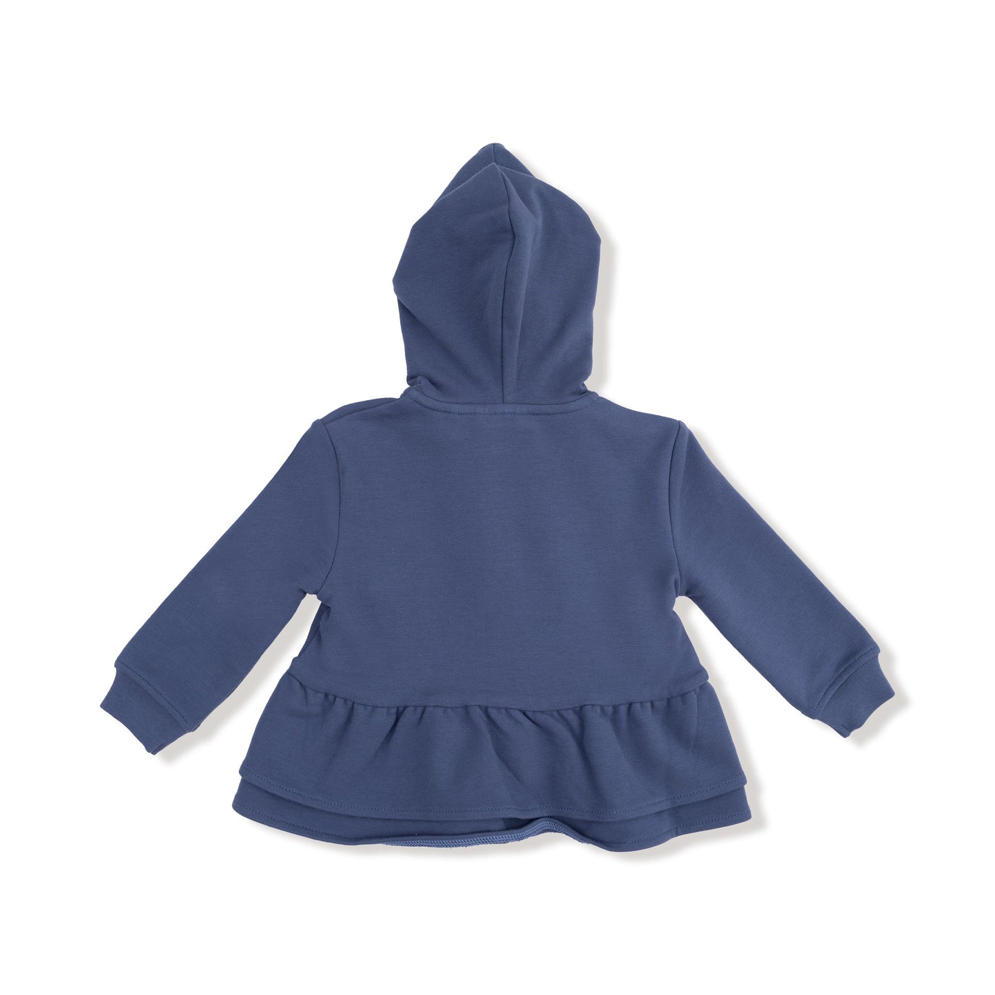 Zip Peplum Hoodie