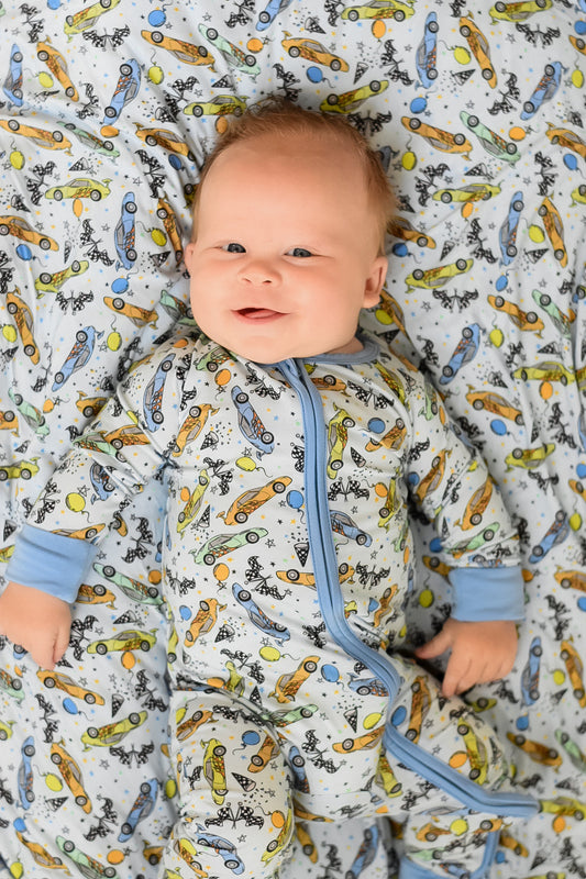 RACING TO MY BIRTHDAY DREAM ROMPER